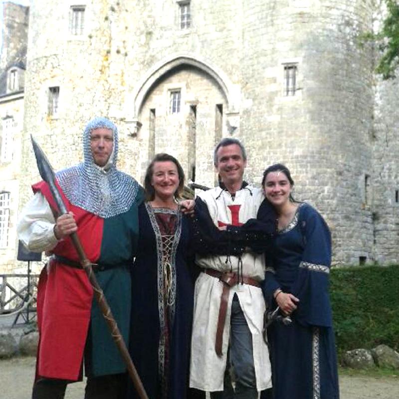La journée du Patrimoine à Montmuran, château médiéval près de Rennes et Saint-Malo